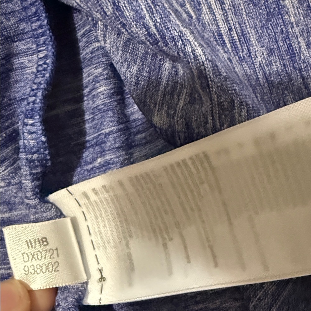 adidas Heathered Blue Tank Top with a Razorback [Small] - Picture 7 of 7